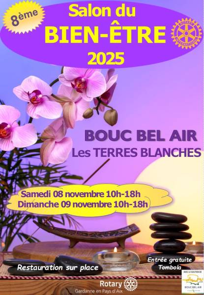 Salon du bien 2025 être stand d'atelier Bouc Bel Air