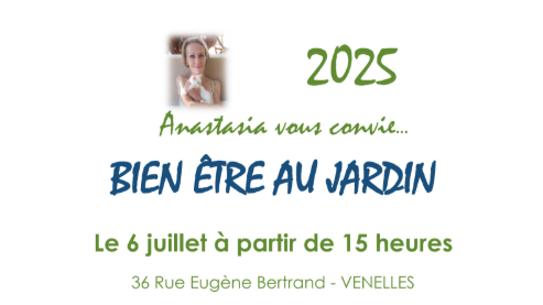 BIEN-ÊTRE au jardin dimanche 06 juillet 2025 à Venelles